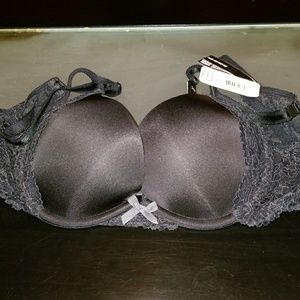 Victoria's Secret Black Lace Sexy Semi-padded bra